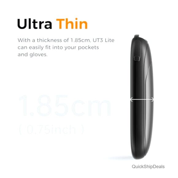 Rechargeable Magnetic Hand Warmers 2 Pack, 3 Heat Settings, Pocket-Sized - Picture 5 of 6